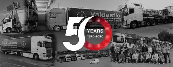 Valdastico Autotrasporti celebra 50 anni di attività